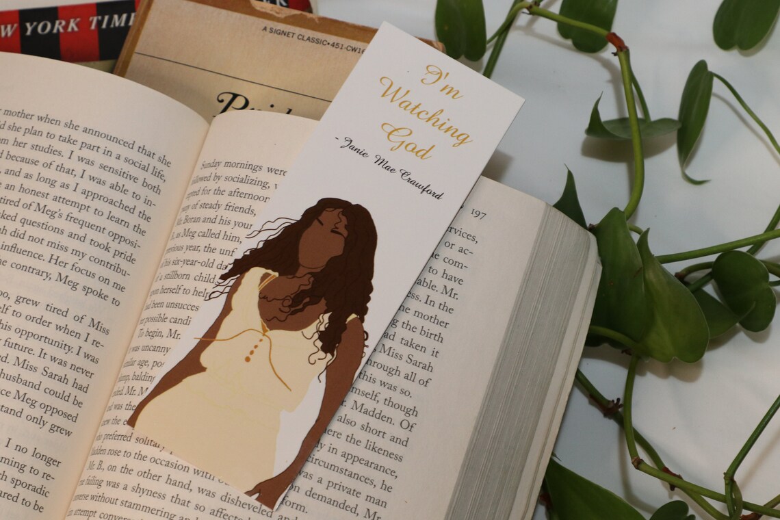 Janie Mae Crawford Bookmark Their Eyes Were Watching God Etsy