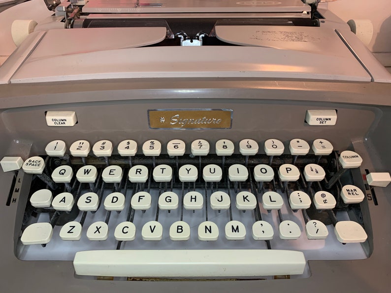 Typewritten Letters Etsy