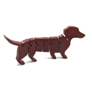 Dachshund Figurine- 3D Printed, Choose Your Color