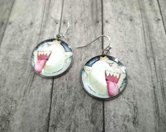 King Boo Stainless Steel Earrings