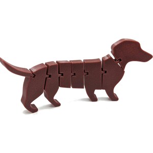 Dachshund Figurine- 3D Printed, Choose Your Color