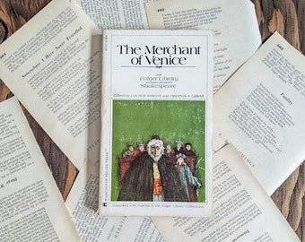 Vintage Shakespeare 'The Merchant of Venice' Paperback | 1970 Edition