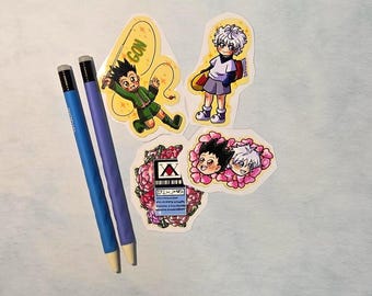 Oopsie hxh sticker sheets kiss cut