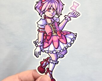 Anime Magical Girl Die Cut Sticker: Waterproof Vinyl Decal