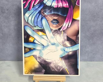 Hero Baddie-prism 5x7 Art Print