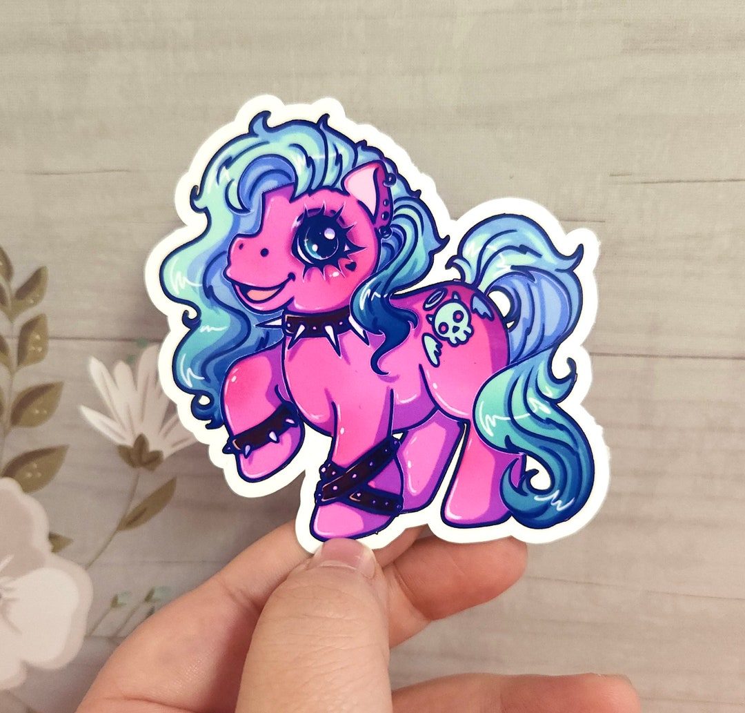 Alt Pony Die Cut Sticker: Waterproof Vinyl Decal - Etsy