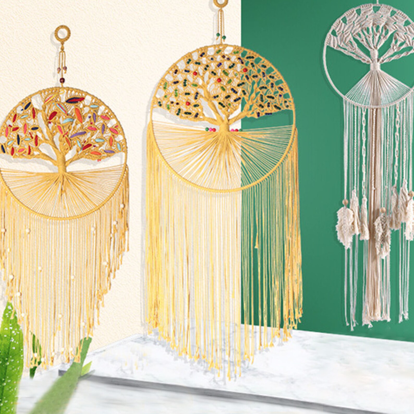 Handwoven Tapestries Room Wall Decoration Dream Catcher Etsy UK