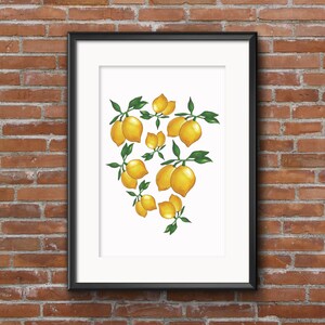 Oh My Lemons Print