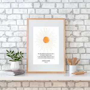 New Dawn Print - Amanda Gorman Quote