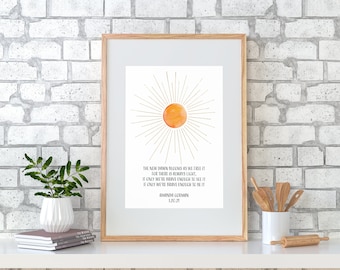 New Dawn Print - Amanda Gorman Quote