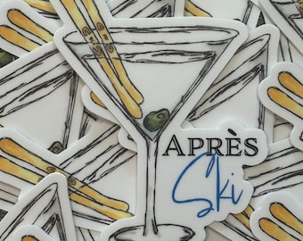 Apres Ski Sticker