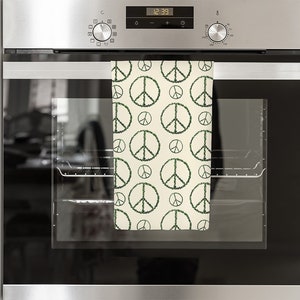 Holiday Peace Hand Towel (15&quot; x 25&quot;)