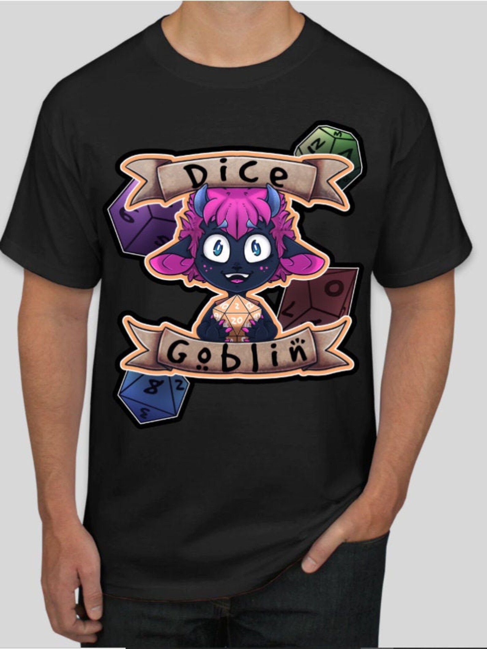 Dice Goblin DND Shirt Etsy