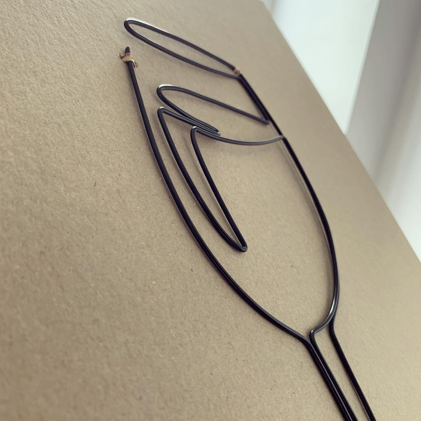 Wire Wine Glass Handmade Wire Wall Art Home Decor Gift Bar | Etsy