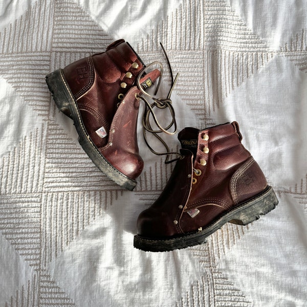 classy steel toe boots