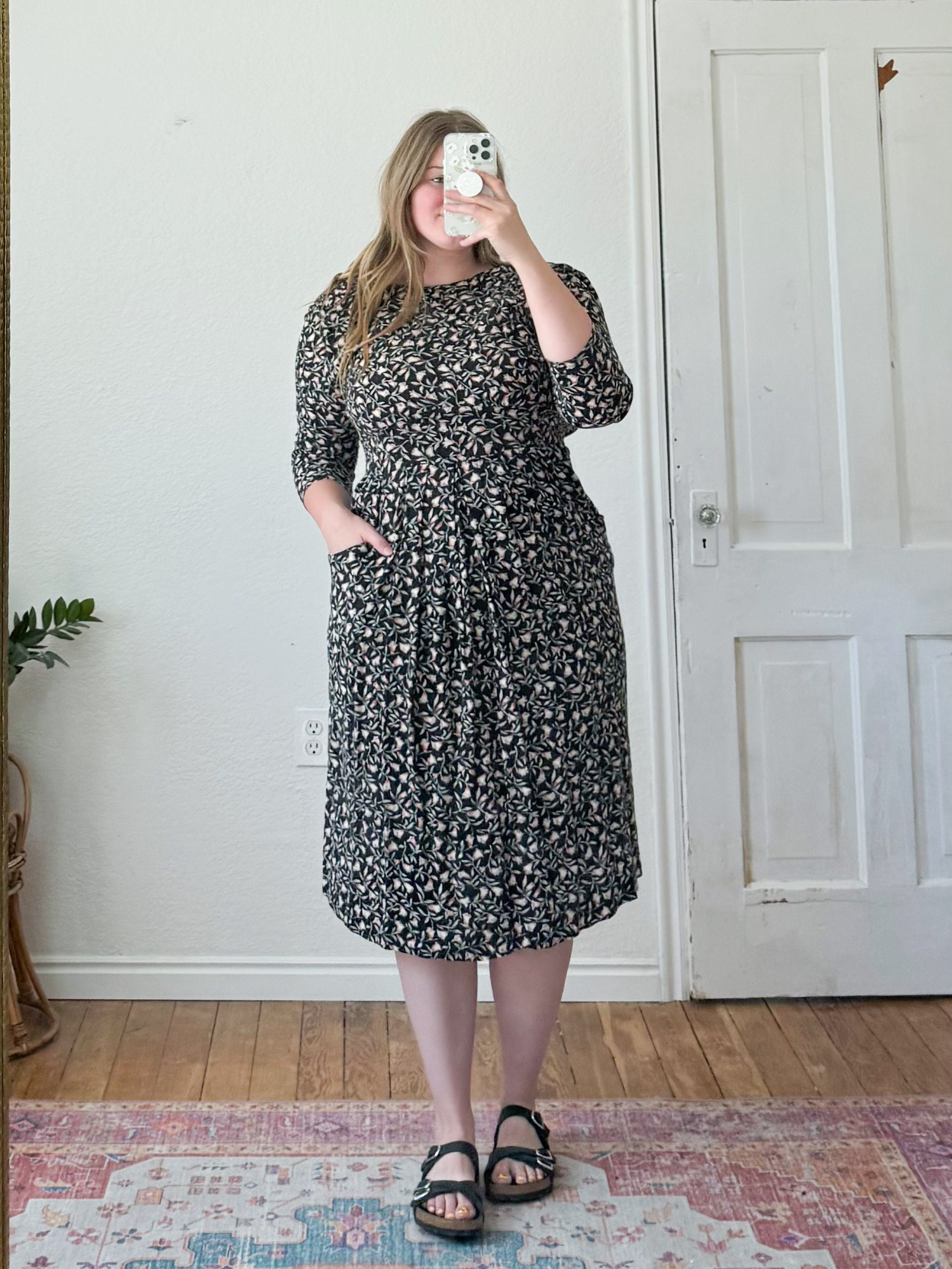 Robe Noire Karin Stevens Taille 14 - Occasion Très Bon état, Vêtement De Marque Classique