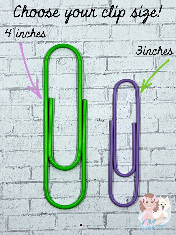 ハンドメイドきな Kiwi Planner Clips, Minnie Clip, Bookmark for Women, Book