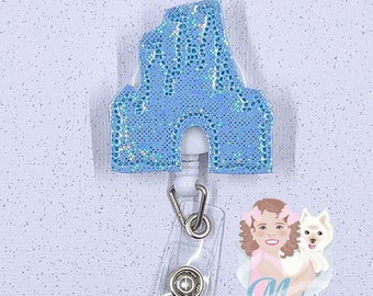 Castle Badge Reel, Princess Badge Reel, Castle Badge Holder, Nurse Badge Clip, Teacher Badge, Teacher Lanyard, Badge Buddy