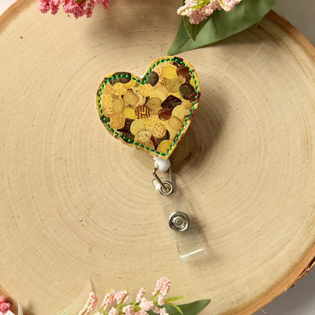 Girl Scout Badge Reel, Velcro Badge Reel, Nurse Badge Clip, Teacher