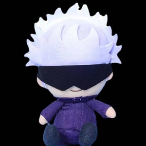 Handmade Jujutsu Kaisen Gojo Satoru Plush 15cm JJK Cute | Etsy