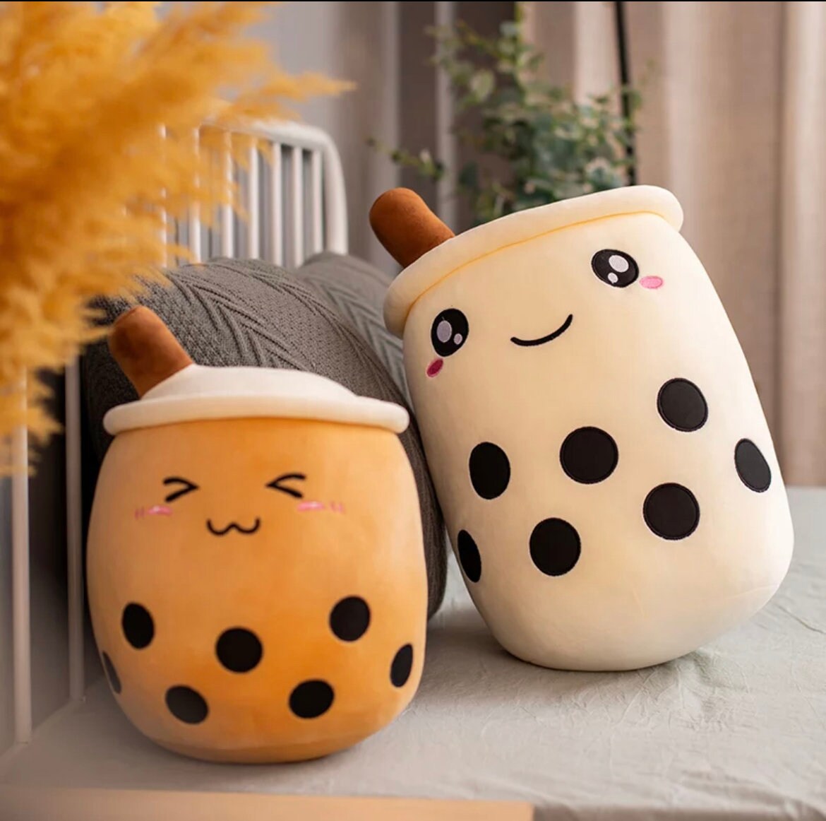 boba pillow plush