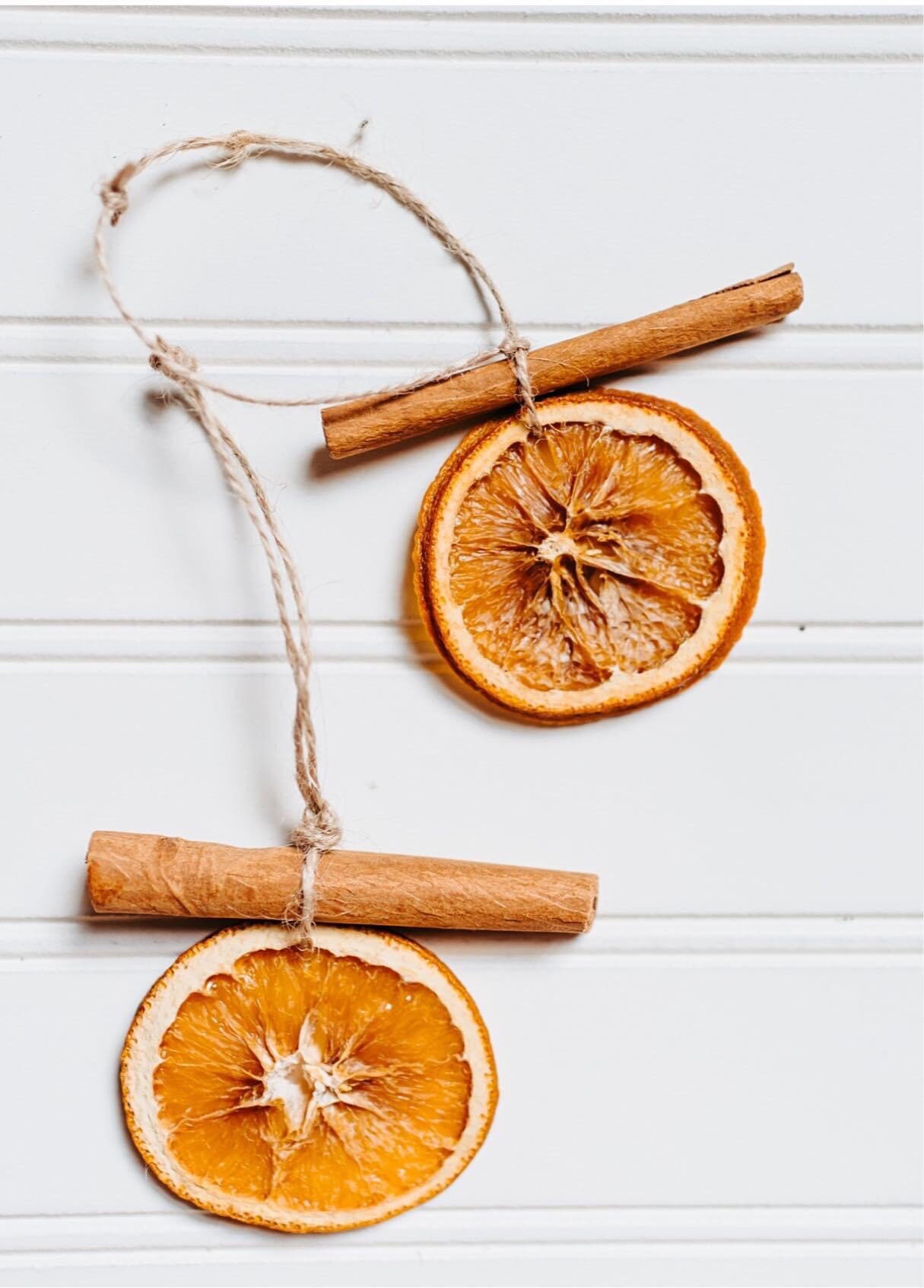 Dried orange ornament set of 5 Etsy