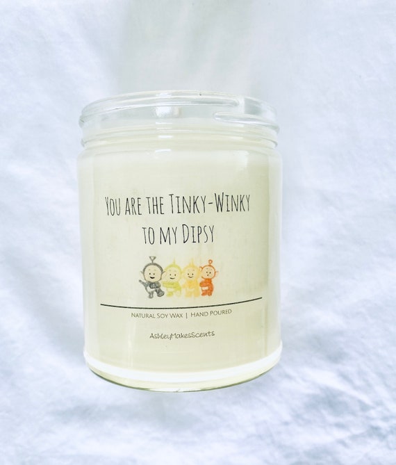 Teletubbies Natural Soy Wax Candle Best Friends Tinky Etsy