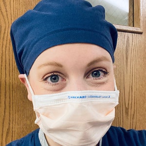 Sewing PATTERN Greys Anatomy-Inspired Euro Style Surgical Scrub Cap Hat DIY Easy Sew Digital Download video tutorial available image 4