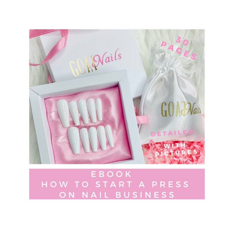 Press On Nails EBOOK | Press On Nail Business | Selling Press On Nails | How To Guide | DIGITAL DOWNLOAD 