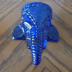  Blue Elephant 花瓶 Blue Elephant Vase - Etsy