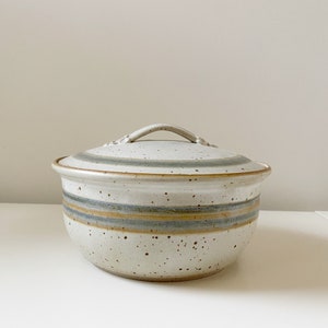 Small Handmade Pottery Casserole Dish
