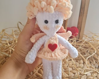 Häkelengel: Häkelpuppe zur Taufe