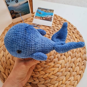 Crochet whale, Crochet sea animals, Crochet whale toy, Whale toy, Whale plush toys, Whale plushie crochet, Whale plush, Handmade whale