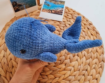 Gehaakte walvis knuffel: handgemaakte collectie zeedieren