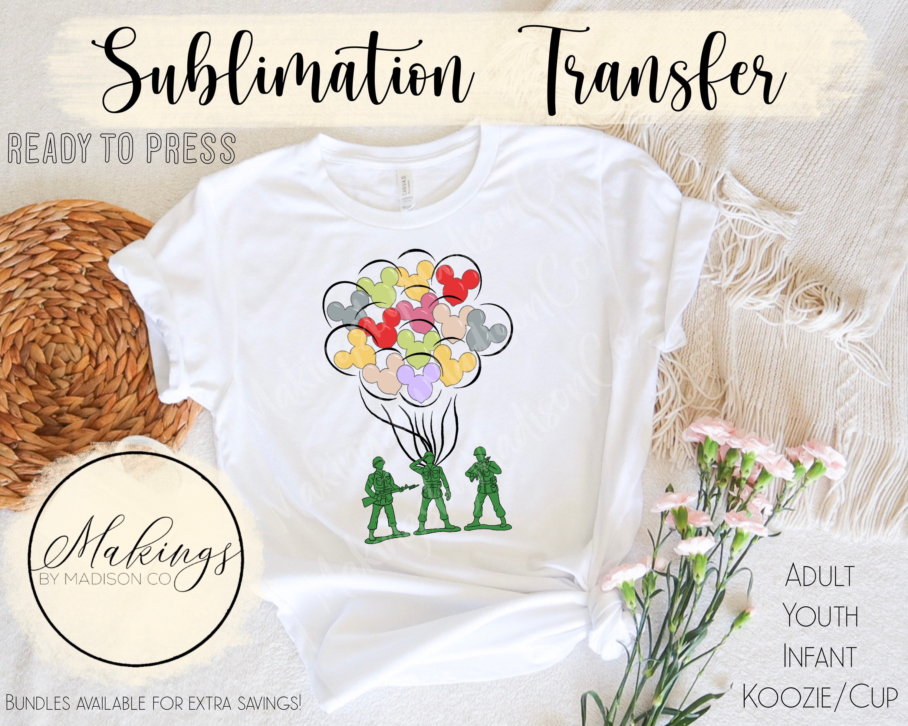 Army Men Character Sublimation Transfer / Kids Movie / Movie - Etsy