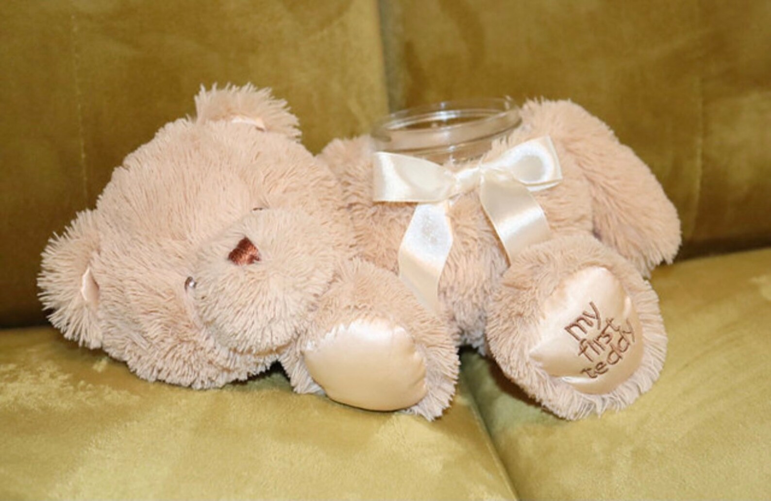 Teddy Bear Stash Jar Etsy