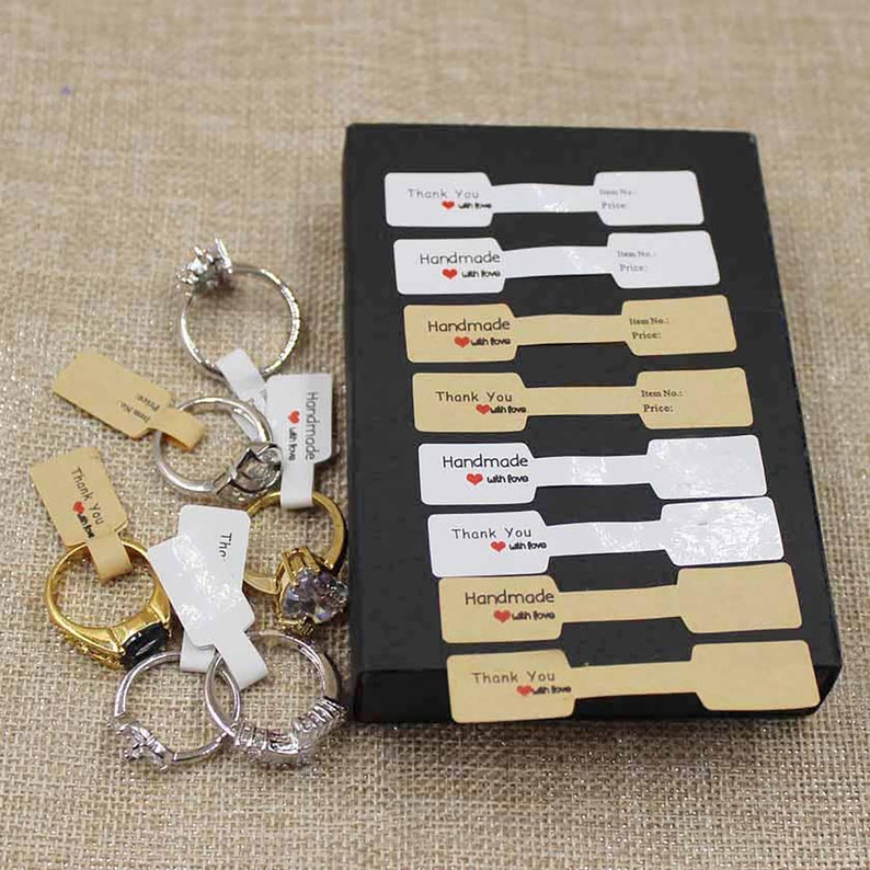 Custom Jewelry Price Tags Stickers Jewelry Tags for Price Etsy