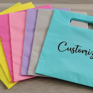 100個入り大型商品バッグ、12x15インチ商品バッグ、ミニ商品バッグ、中小企業向け商品バッグ、ロゴバッグプラスチック