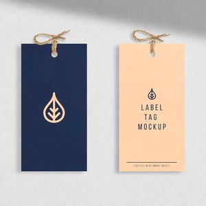 Coated Paper Custom Tags, Price Tags, Custom Hang Tags With Logo, Printed Swing Tags, Clothing Label Hang Tags, Personalized Label