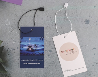 Custom Design Gift Tags, Personalized Hang Tags, Printed Business Tags, Your Own Design Custom Favor Tags, Personalized Gift Tags
