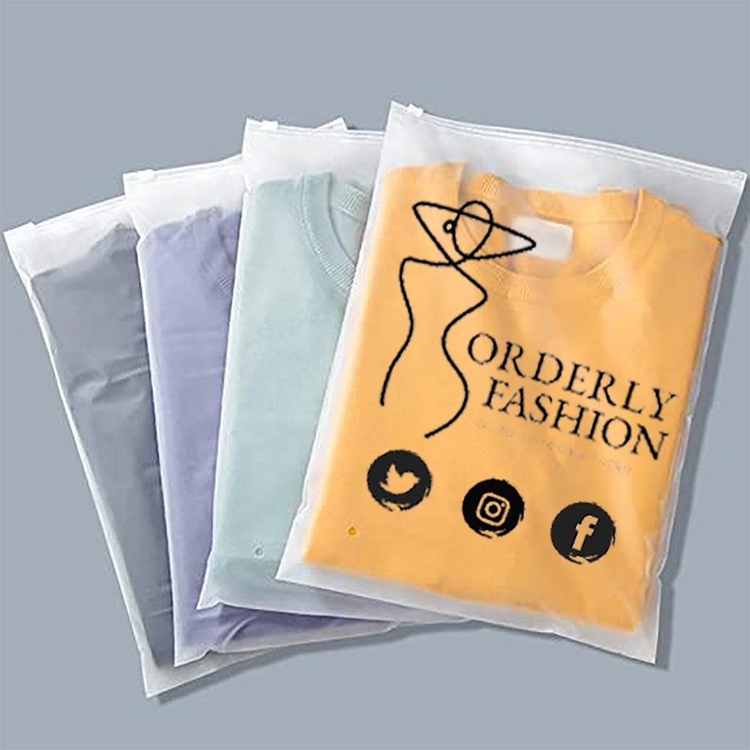 Custom Matte Frosted Zipper Bag, Custom Frosted Zipper Bags, Printable