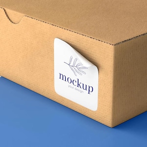 Vierkante aangepaste gepersonaliseerde stickers labels vinyl waterdicht elke tekst of afbeelding, aangepaste vinyl stickers labels met bedrijfslogo of afbeelding
