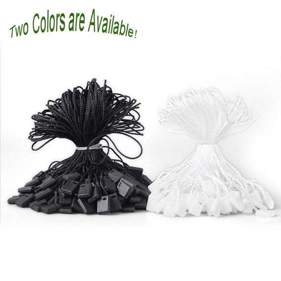 White or Black Hang Tag String Hang Tag Strings Swing Tag - Etsy