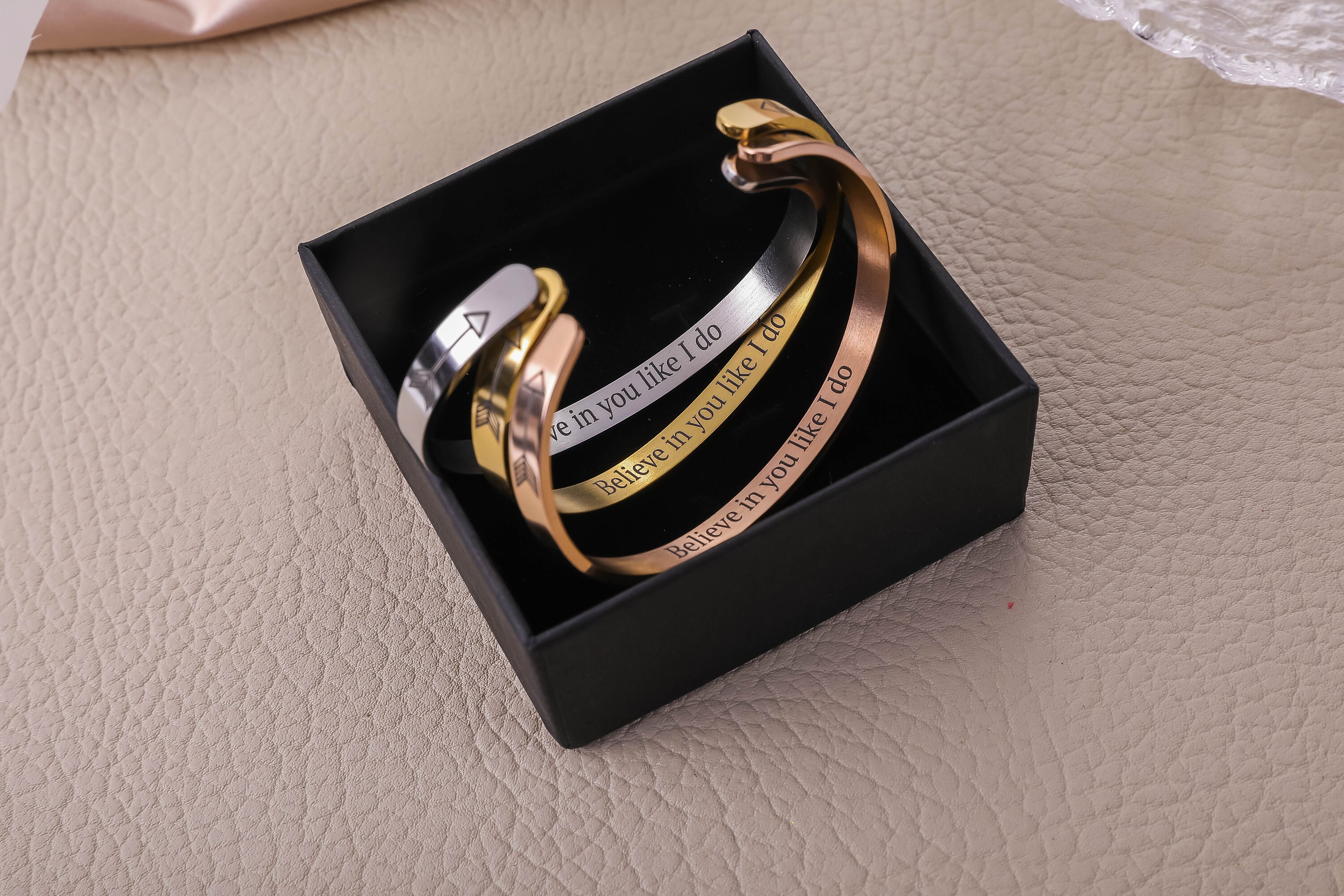 Believe in You Like I Do Bracelet Custom Bracelet Custom Etsy