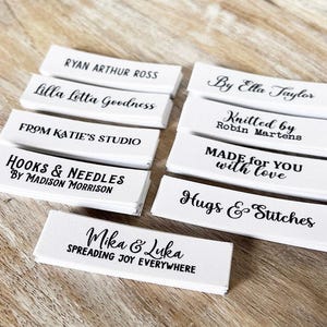 100 pcs customized sewing washing labels, Washing Care Instructions Labels, Holy I Made This Label, Made With Love Labels, Crochet Labels