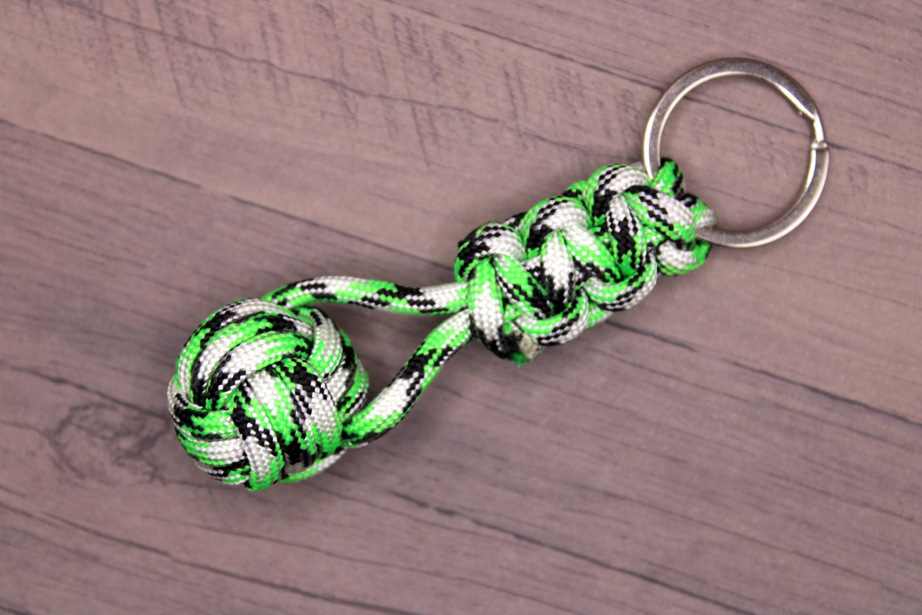 Portachiavi Pugno Di Scimmia In Paracord 550 [ OFFERTE - Foto 6