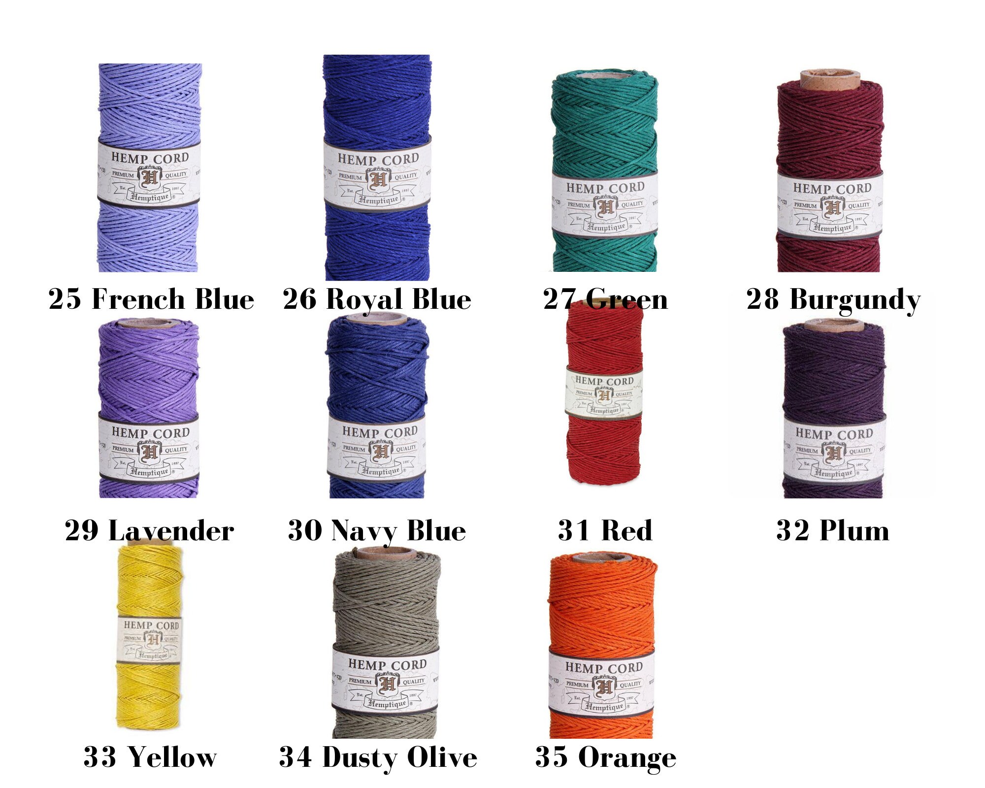 Braided Hemp Anklets Simple Hemp Anklets Single and Duel Etsy