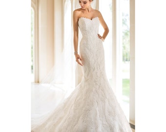bodycon wedding gown