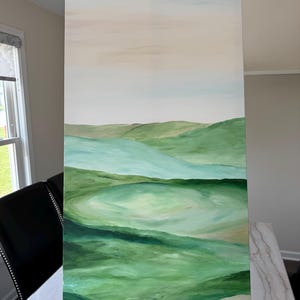 Acrylbild auf Leinwand 24x48&quot;