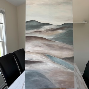 Acrylbild auf Leinwand 24x48&quot;